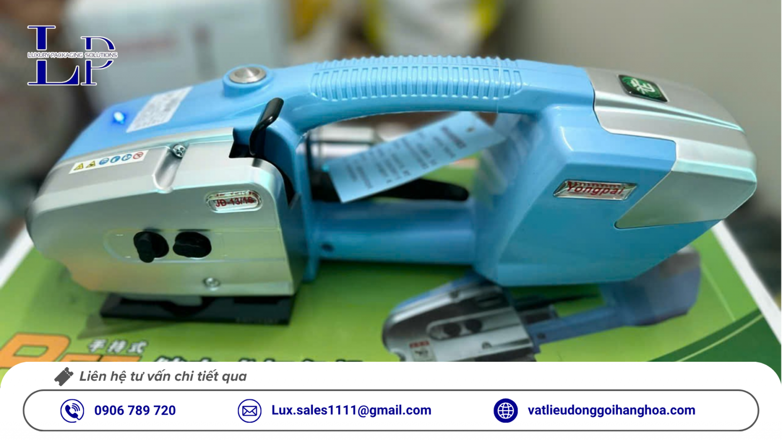 Cung cấp phân phối máy đóng đai cầm tay chính hãng tại TP.HCM Cung cấp phân phối máy đóng đai cầm tay chính hãng tại TP.HCM