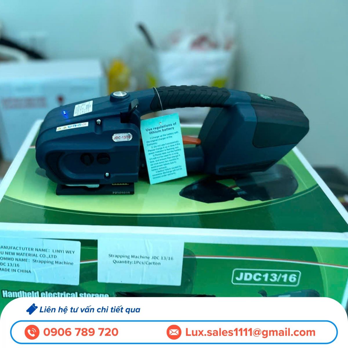 Máy đóng đai JDC 1316 máy đóng đai JDC 1316