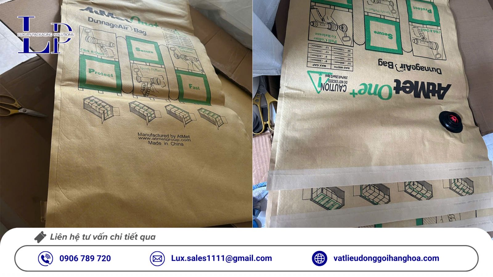 Cung cấp phân phối túi khí chèn hàng ATMET chính hãng TP.HCM Cung cấp phân phối túi khí chèn hàng ATMET chính hãng TP.HCM