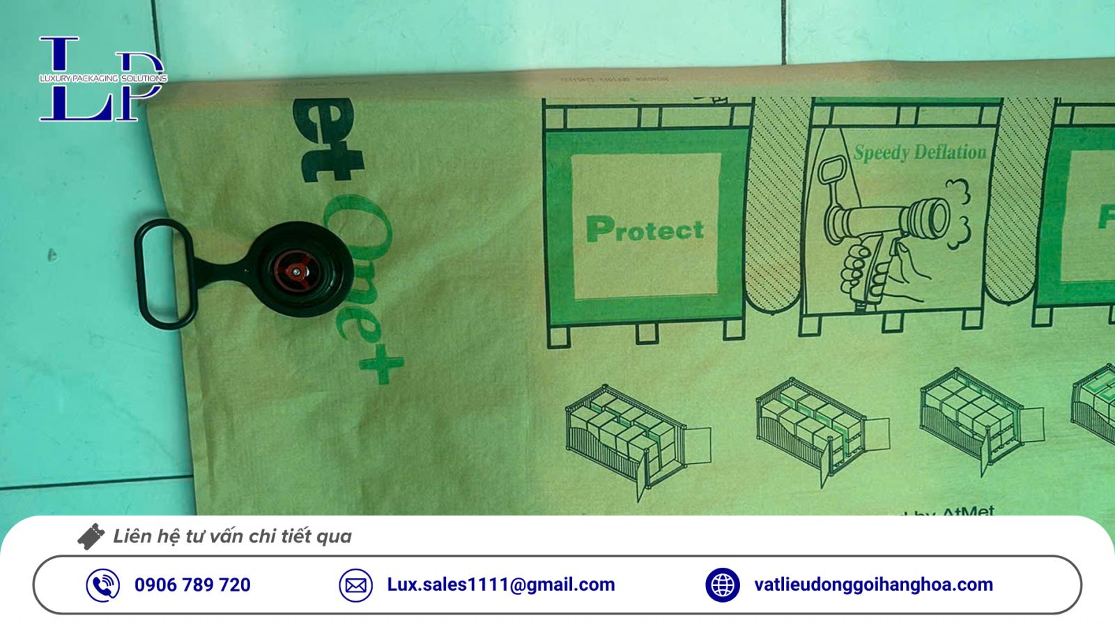 Cung cấp phân phối túi khí chèn hàng ATMET chính hãng TP.HCM Cung cấp phân phối túi khí chèn hàng ATMET chính hãng TP.HCM